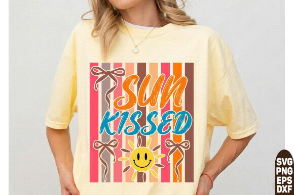 Download Sun Kissed SVG PNG, Preppy Summer Vibes - Premium Bundle