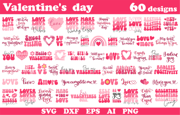 Download Retro Valentine Svg Valentine's Day Svg - Retro valentine svg Collection